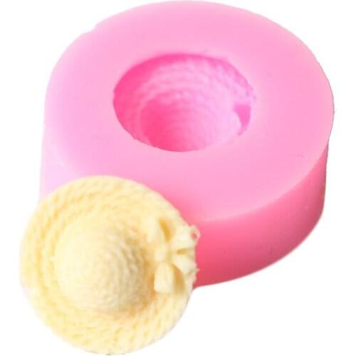 DIY Straw hat tail Liquid silicone mold Fondant baking tool cake mould Baking utensils Cake Decorating Valentines Easter