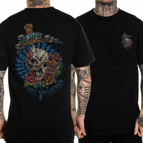 Gothic Style Skull Art 3rd Eye Standard Punk Rock T-Shirt. Summer Cotton Short Sleeve O-Neck Mens T Shirt New S-3XL