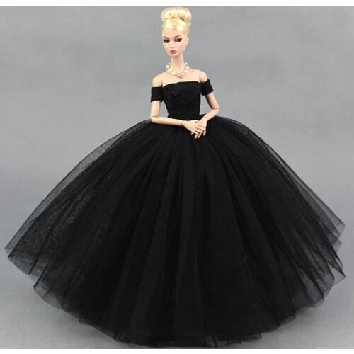 High Quality Doll Dress Costume Gorgeous Lady Wedding Dress For Barbie Doll Dress Outfits For 1/6 BJD Doll Dresses Child Toy