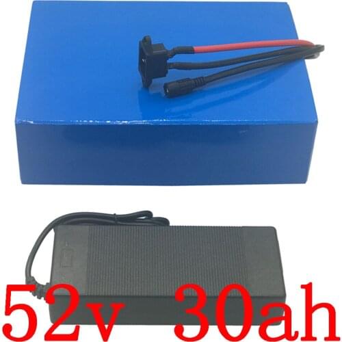 48V 52V 20AH 25AH 30AH Lithium battery 48V 1000W 2000W Electric Scooter Ebike Battery 52V 30AH 48V 30AH electric bike battery