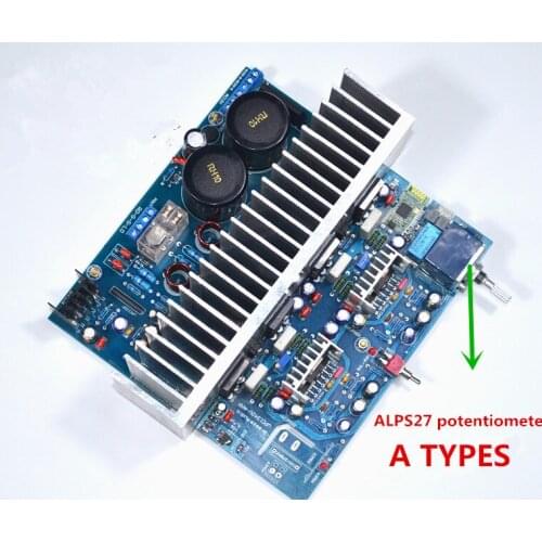 LY- 100W 5200 1943 tube + UPC1342V +1237 protection circuit + Bluetooth input Class AB HiFi fever amplifier board
