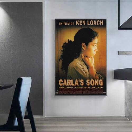 V0306 Carlas Song Vintage Classic Movie Wall Silk Cloth HD Poster Art Home Decoration Gift