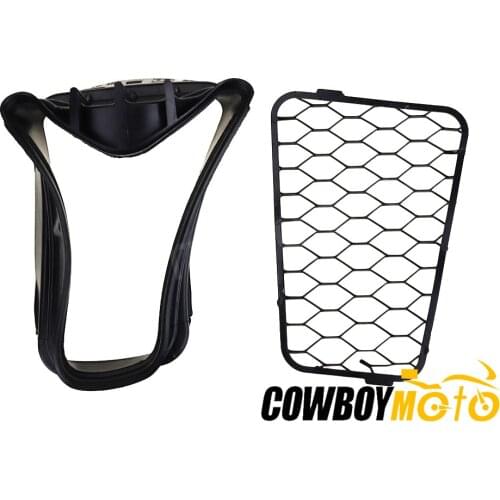 Motorcycle Parts Black Ram Air Intake Tube Duct Net Cover Fairing For Honda CBR600RR CBR 600 RR 2007-2012 2008 2009 2010 2011
