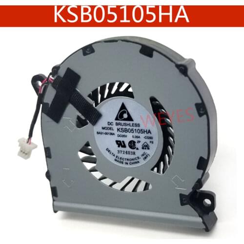 For Delta Electronics KSB05105HA -CG50 DC5V 0.35A 3-wire Server Laptop Fan One year warranty