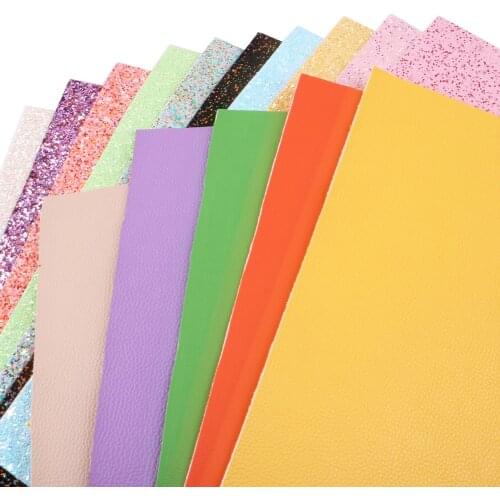David accessories 20*33cm glitter double side synthetic leather DIY Wallpaper Covering Bags Shoes Decoration,1Yc4134