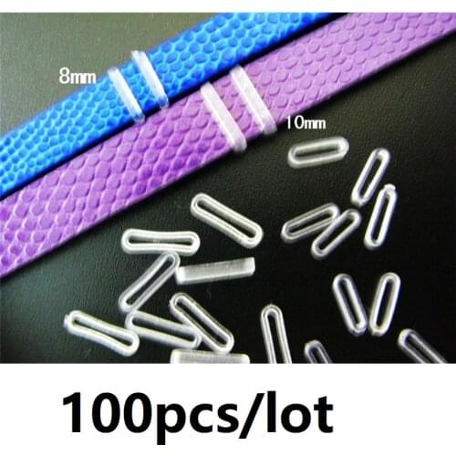 Cheap!!! 100Pcs/lot 10mm and 8mm Rubber Stopper Fit Slide Letters Charms Bracelet DIY accessories