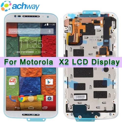For Motorola Moto X2 Display 1920x1080 Display For Motorola Moto X2 LCD with Touch Screen Digitize Xt1092 Xt1095 Xt1097
