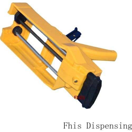 Two-Component 400ml 2:1 Capacity Manual AB Glue Gun Manual Caulking Joints Agent Beauty of True Porcelain