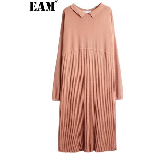 Модные вязаные платья EAM China At AliExpress