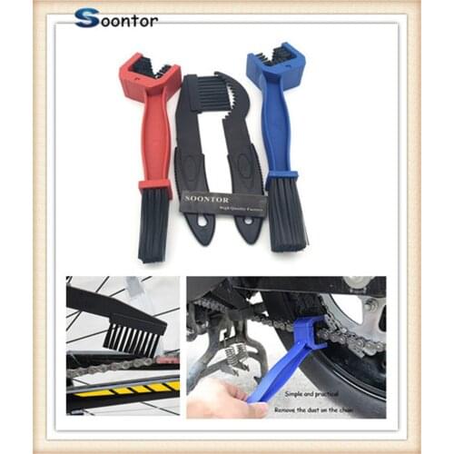 Motorcycle bike Chain Gear Dirt Remover Scrubber Cleaner Brush Tools For BMW R1200RT SE R1200S R1200ST S1000R S1000R S1000RR