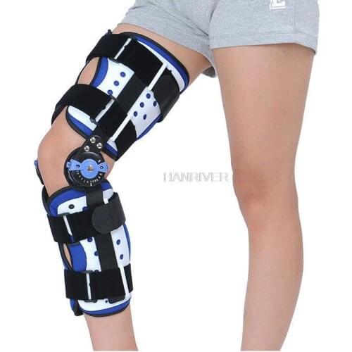 Knee to be is fixed with a Knee ankle support gear with high quality foot ankle support fracture fixation