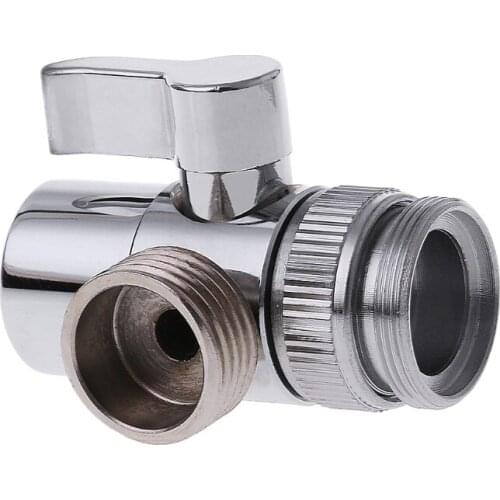 Bathroom Kitchen Brass Sink Valve Diverter Faucet Splitter to Hose Adapter M22 X M24 4XFB