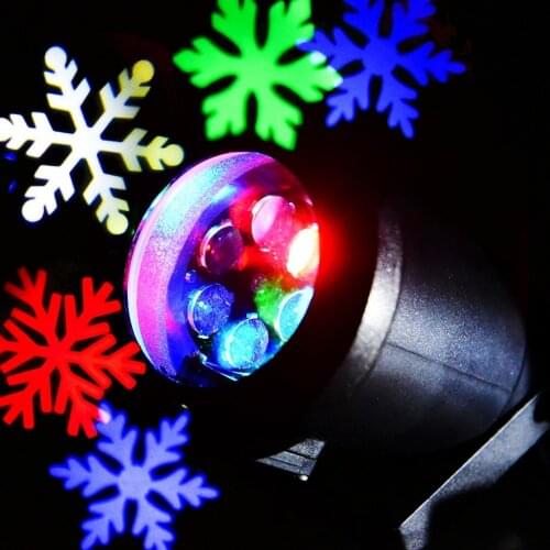 Laser Outdoor Lawn Light Snowflake Laser Spotlight Light Landscape Park Garden Lamp Decorations Christmas Laser Projector Lamp
