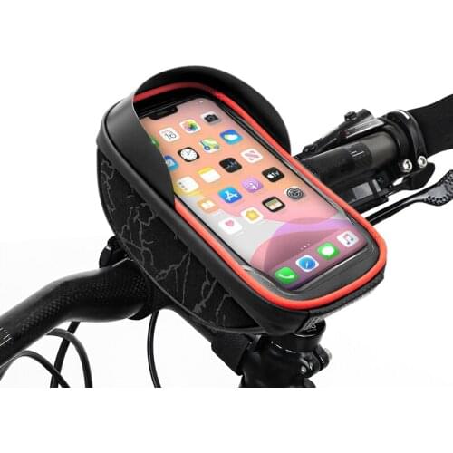 ODM Fashion Refelective Bike Bag Front Top Tube For Rainproof Phone Touchscreen Bag MTB Quality Bicycle Accessories Wholesale