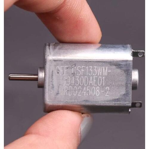 Strong Magnetic Field DC 12V-24V 130SH-09430 Micro MINI Motor 14500RPM High Speed Precious Metal Brush 130 for DIY Model Making