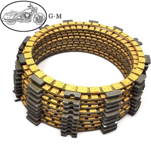 Motorcycle Carbon Fibre Clutch Friction Plates For Suzuki GSXR 1000 GSXR1000 K1 K2 K3 K4 2001-2004 GSX-S1000 A L6 L7 2016-2017