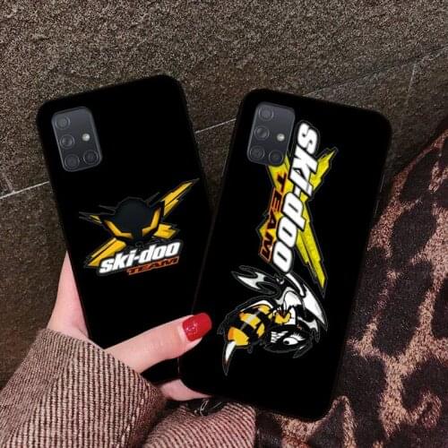 YJZFDYRM Ski doo Ski-Doo Team Custom Soft Phone Case For Samsung Galaxy A01 A11 A31 A81 A10 A20 A30 A40 A50 A70 A80 A71 A91 A51