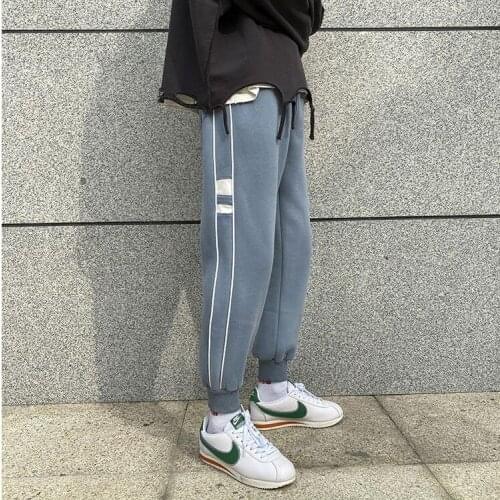 2020 New Spring Cotton Joggers Men Quality Sport Sweatpants Men Running Tracksuit Mens Track Pants Streetwear Mens Pants