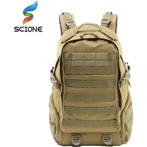 Outdoor Waterproof Tactical Men Backpack Rucksacks Large Capacity Oxford Climbing Bag Sports Camping Hiking Trekking Bag XA754Y