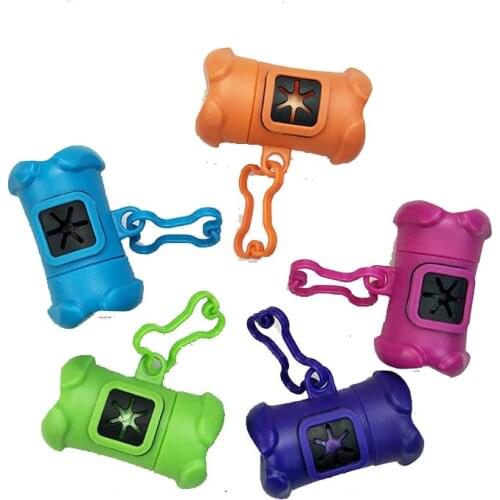 New Pet Pooper Scooper Dog Bag Portable Waste Pick Up Plastic Garbage Dispenser Travel Outdoor Excreta Cleaning
