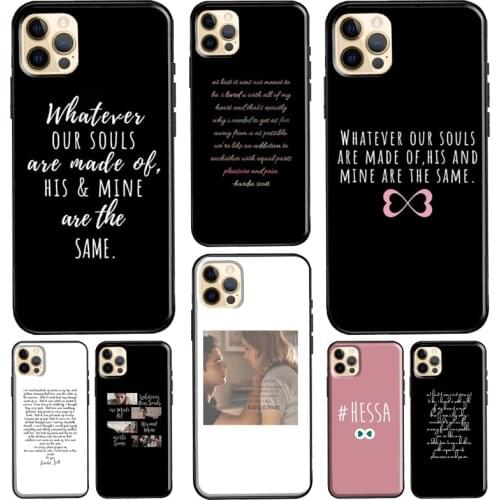 After We Collided Hardin Scott Tessa Silicone Case For iPhone XR X XS Max 5S 6S 7 8 Plus SE 2020 11 12 Pro Max Phone Cover