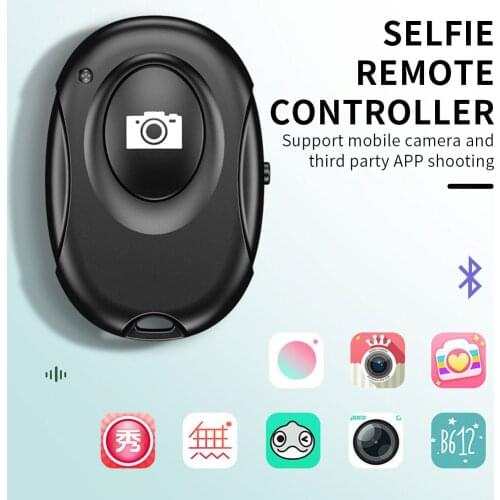 Bluetooth-compatible Selfie Photography Wireless Remote Control Selfie Stick Photo Video Live Remote Control Shutter