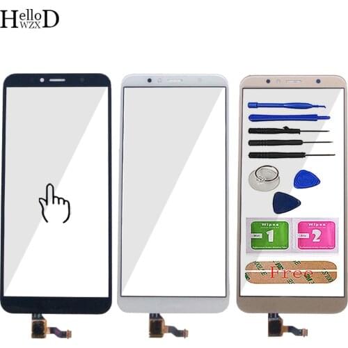 Touch Screen For Huawei Y6 2018 / Y6 Prime 2018 Touch Screen Digitizer Panel Lens Sensor Front Glass Repair Tools Adhesive