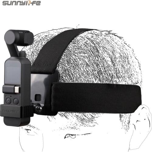 Gimbal Camera Head Band Wearing Belt Strap Mount Gimbal Accessories for DJI OSMO POCKET & GOPRO