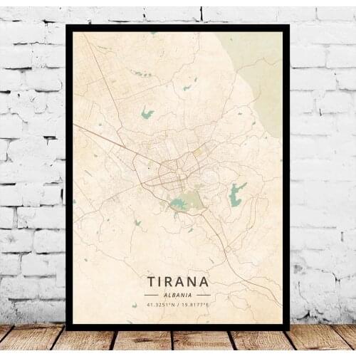Tirana Albania Poster
