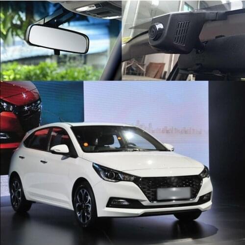 BigBigRoad For hyundai verna RV Car wifi DVR Car Driving Video Recorder FHD 1080P front camera dash cam g-sensor