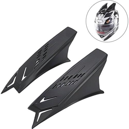 1 Pair Motorcycle Helmet Horns Punk Style Decorative Stylish Horns Helmet Horn Motorcycle Helmets Accessories