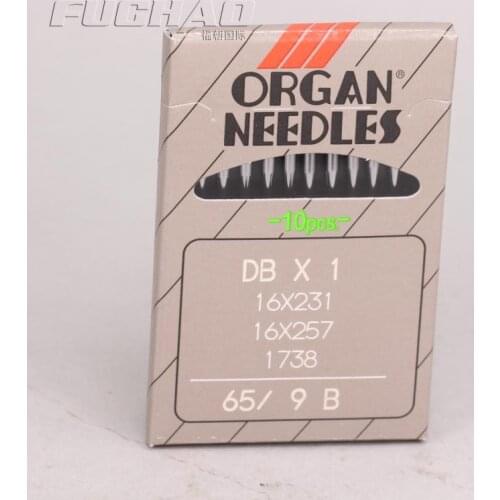 10 Pcs DB*1 Japan ORGAN Industrial Sewing Machine Needles For JUKI DDL-555 SINGER BROTHER Sewing Machine Parts