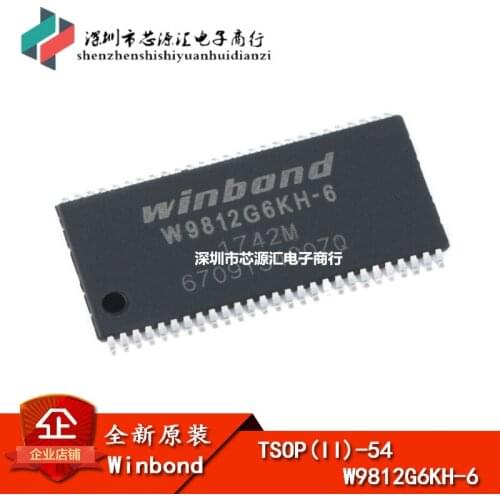 100% New&original W9812G6KH-6 TSOP(II)-54 128Mbit RAM