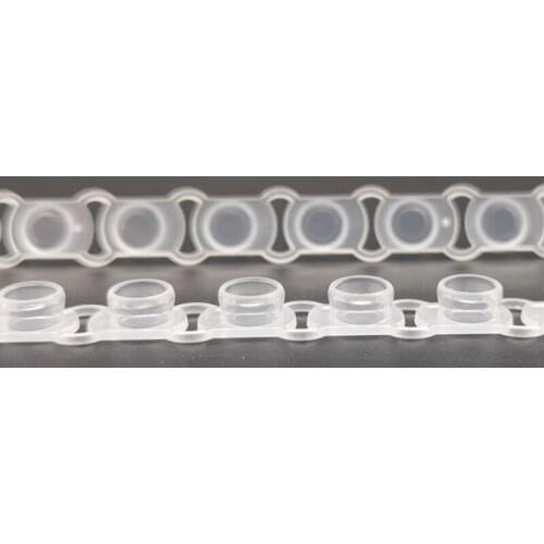 PCR8 row cover, transparent