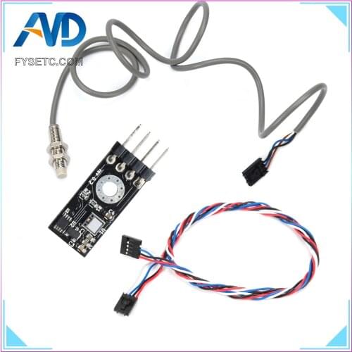 1Set Prusa i3 Laser Sensor 3D Printer Filament Sensor v0.2e Stuck Filament With Cable And PINDA V2 Sensor Kit For Prusa i3 MK3