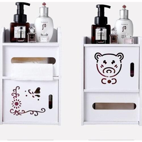 Kitchen shelf holder toilet paper storage rack Toilet drawer Wall shelf organizer for cosmetics kitchen drawer organizer