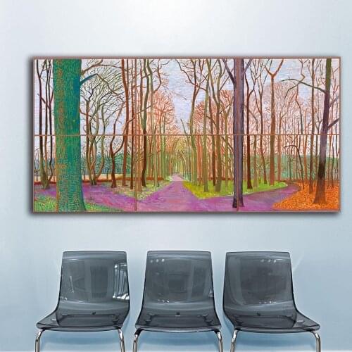 Fashion Oil Painting WOLDGATE WOODS 4 Paiting Home Decor On Canvas Modern Wall Art Canvas Print Poster Canvas Painting No Frame
