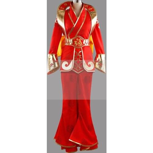 Customize Overwatch Year of the Rooster Mei Skin Luna Cosplay Costume Outfit