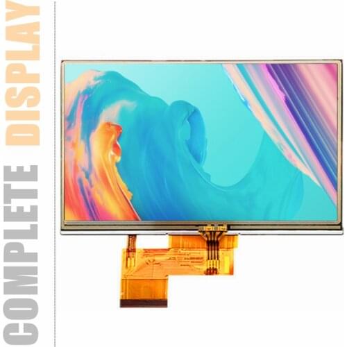 Original 5''Inch Complete LCD Screen for GARMIN Nuvi 1410TV 1410LMT Display Panel TouchScreen Digitizer Repair Replacement