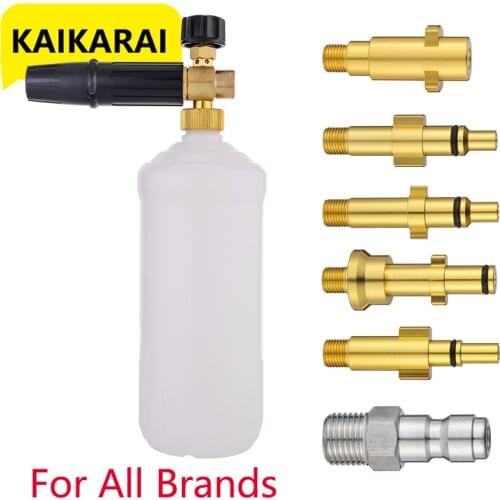 High Pressure Soap Foamer Snow Foam Lance Foam Cannon Foam Gun Nozzle Car Clean Foam Wash foam generator for Karcher Car Washer