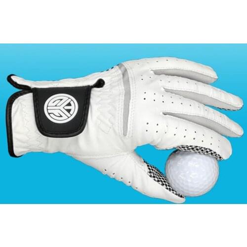 1pcs Golf Gloves Left Right Hand Soft Pure Breathable Mens Golf Gloves Sheepskin Gloves With Anti-slip Grainy Golf Men