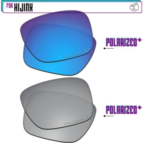 EZReplace Polarized Replacement Lenses for - Oakley Hijinx Sunglasses - Sir P Plus-BluePPlus