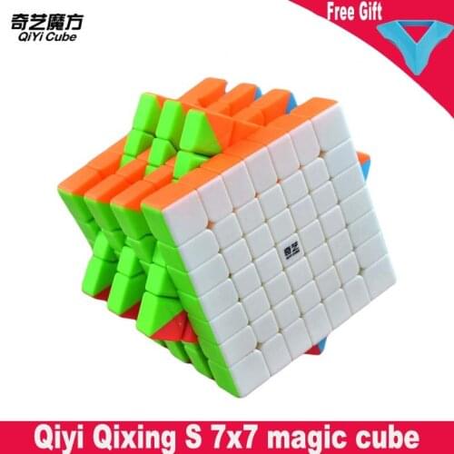 Qiyi Qixing S 7x7 Magic cube speed cube qiyi puzzle cube 4x4x4 5x5x5 6x6x6 Education Kid Toys cubo magico 7x7x7