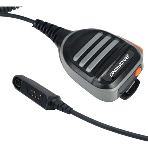 1Watt High Power Waterproof Palm Microphone Speaker for UV-9R,UV-9R Plus,BF-A58,BF-9700 Waterproof Handheld Talkie Walkie