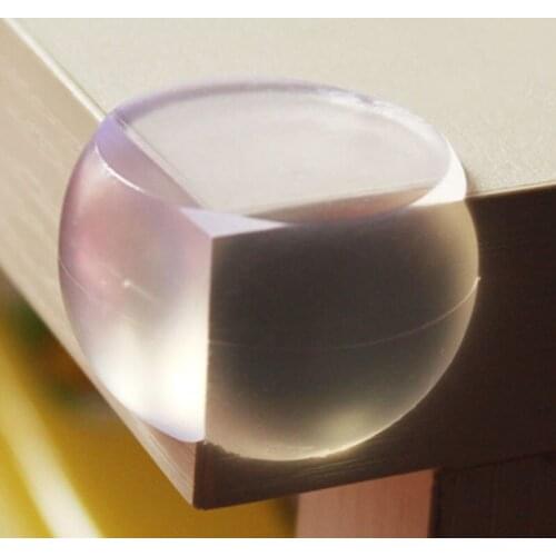 10Pcs Children Safety Collision Angle Spherical Transparent Protective Corner