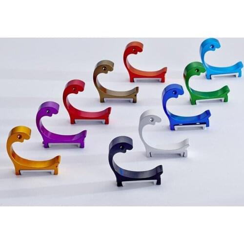 100pcs Modern Fashion Aluminum Color Hooks Kitchen Door Rear Coat Wall Hook For Clothes Bathroom Accessories ZA5421