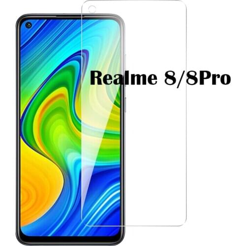 2.5D Tempered Glass for OPPO Realme 8 Pro 8Pro Screen Protector For Realme 8 5G realme8 Cover Glass Ultra Transparent Clear Film