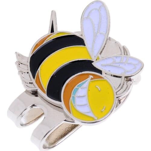 2Pcs Golf Ball Markers with Magnetic Hat Clip - Premium Golf Gifts and Golf Accessories for Women Men Kids