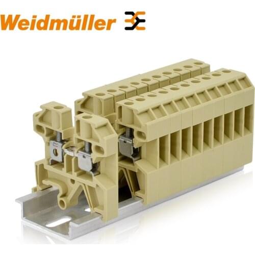 20pcs Weidmuller splice SAK4/EN SAK6/EN SAK16/EN SAK35/EN APSAK Installation of through terminal connecting guide rail