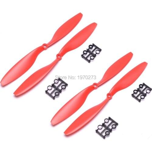 4pcs 2 pair 1045 10"*4.5" Blade Propeller props For F450 Quadcopter